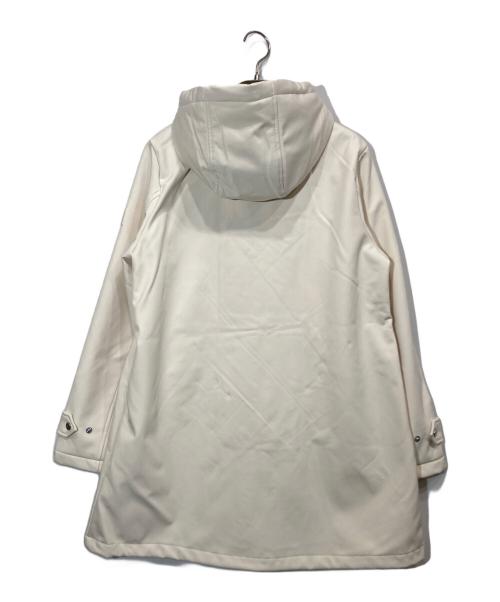 LAUREN RALPH LAUREN（ローレンラルフローレン）LAUREN RALPH LAUREN (ローレンラルフローレン) ソフトシェルフーデットコート アイボリー サイズ:Mの古着・服飾アイテム