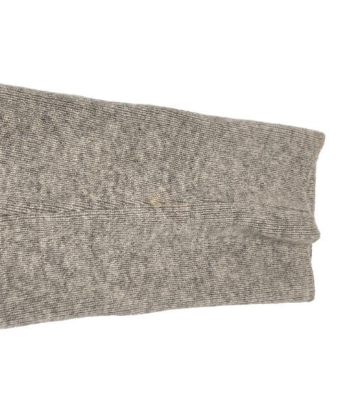 VALENTINO GARAVANI（ヴァレンティノ・ガラヴァーニ）VALENTINO GARAVANI (ヴァレンティノ・ガラヴァーニ) レース刺繍カシミヤ混カーディガン グレー サイズ:Mの古着・服飾アイテム