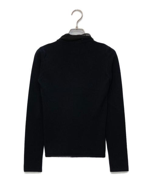 CHANEL（シャネル）CHANEL (シャネル) ボウタイニット ブラック サイズ:38の古着・服飾アイテム