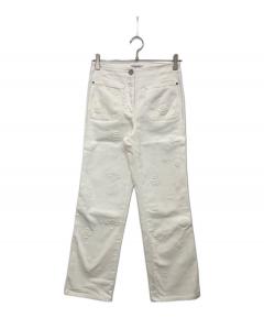 中古・古着通販】CHANEL (シャネル) ココマークデニムパンツ