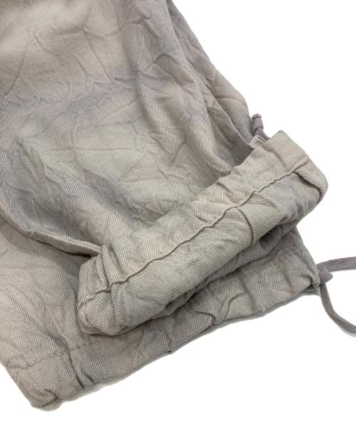 tricot COMME des GARCONS（トリココムデギャルソン）tricot COMME des GARCONS (トリココムデギャルソン) タイダイ風シワ加工ウールパンツ グレー サイズ:-の古着・服飾アイテム