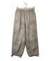 tricot COMME des GARCONS（トリココムデギャルソン）の古着「タイダイ風シワ加工ウールパンツ」｜グレー