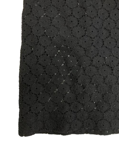 COMME des GARCONS COMME des GARCONS（コムデギャルソン コムデギャルソン）COMME des GARCONS COMME des GARCONS (コムデギャルソン コムデギャルソン) リボンデザインレースブラウス ブラック サイズ:XSの古着・服飾アイテム