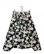 COMME des GARCONS COMME des GARCONSコムデギャルソン コムデギャルソン）の古着「サルエルパンツ」｜ホワイト×ブラック