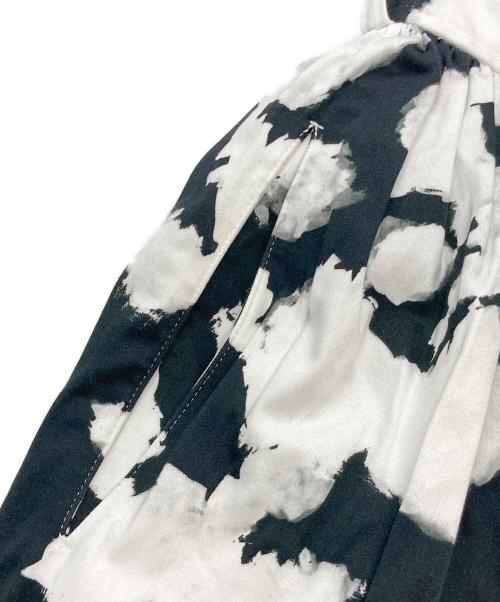 COMME des GARCONS COMME des GARCONS（コムデギャルソン コムデギャルソン）COMME des GARCONS COMME des GARCONS (コムデギャルソン コムデギャルソン) サルエルパンツ ホワイト×ブラック サイズ:XSの古着・服飾アイテム