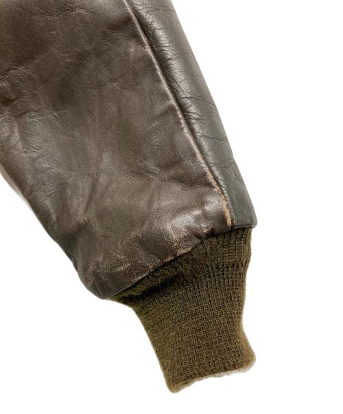 Schott（ショット）Schott (ショット) ヴィンテージG-1フライトジャケット ブラウン サイズ:38の古着・服飾アイテム