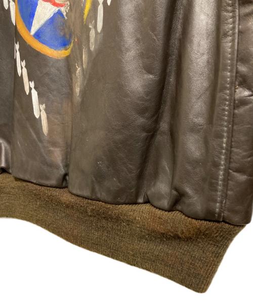 Schott（ショット）Schott (ショット) ヴィンテージG-1フライトジャケット ブラウン サイズ:38の古着・服飾アイテム
