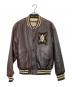 Wrangler（ラングラー）の古着「レザースタジャン」｜ブラウン