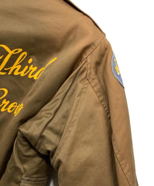 BUZZ RICKSON'S（バズリクソンズ）Buzz Rickson's (バズリクソンズ) TYPE B-10 フライトジャケット カーキ×ブラウン サイズ:38の古着・服飾アイテム