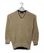 COMME des GARCONS HOMME PLUSコムデギャルソンオムプリュス）の古着「リネンローゲージニット」｜ベージュ