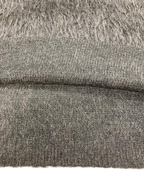 Lord Clayton（ロードクレイトン）Lord Clayton (ロードクレイトン) ヴィンテージモヘア混vネックニット グレー サイズ:Lの古着・服飾アイテム