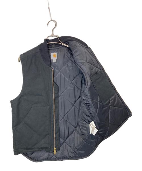 CarHartt（カーハート）CarHartt (カーハート) DUCK VEST ARCTIC QUILT LINED ブラック サイズ:Ⅿの古着・服飾アイテム