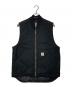 CarHartt（カーハート）の古着「DUCK VEST ARCTIC QUILT LINED」｜ブラック