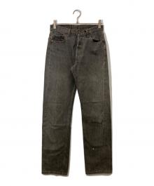 LEVI'S（リーバイス）の古着「90s501先染めブラックデニムパンツ」｜グレー