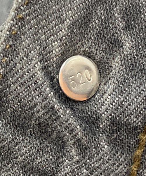 LEVI'S（リーバイス）LEVI'S (リーバイス) 90s501先染めブラックデニムパンツ グレー サイズ:30の古着・服飾アイテム