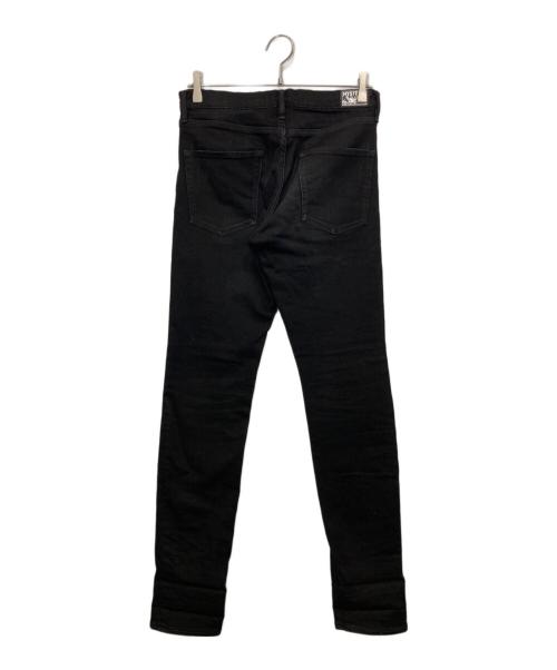 Hysteric Glamour（ヒステリックグラマー）Hysteric Glamour (ヒステリックグラマー) KPR加工ISKOデニム ブラック サイズ:30の古着・服飾アイテム