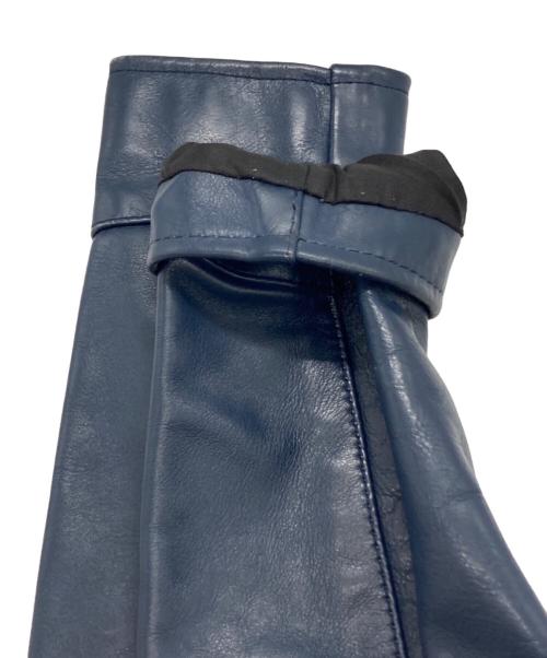 VANSON（バンソン）VANSON (バンソン) MODEL J レザーカーコート ネイビー サイズ:38の古着・服飾アイテム