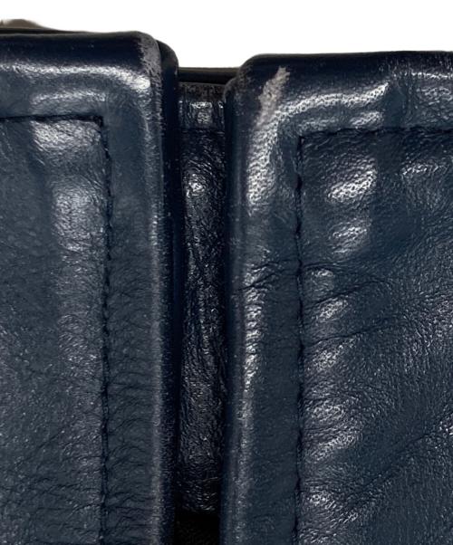 VANSON（バンソン）VANSON (バンソン) MODEL J レザーカーコート ネイビー サイズ:38の古着・服飾アイテム