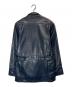 VANSON (バンソン) MODEL J レザーカーコート ネイビー サイズ:38：40000円