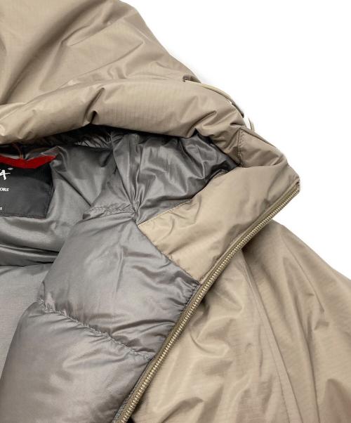 NANGA（ナンガ）NANGA (ナンガ) URBAN RESEARCH DOORS (アーバンリサーチドアーズ) 別注 AURORA TEX DOWN PARKA カーキ サイズ:Ⅿの古着・服飾アイテム