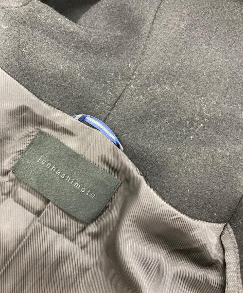Junhashimoto（ジュンハシモト）junhashimoto (ジュンハシモト) WRAP COAT ブラック サイズ:2の古着・服飾アイテム