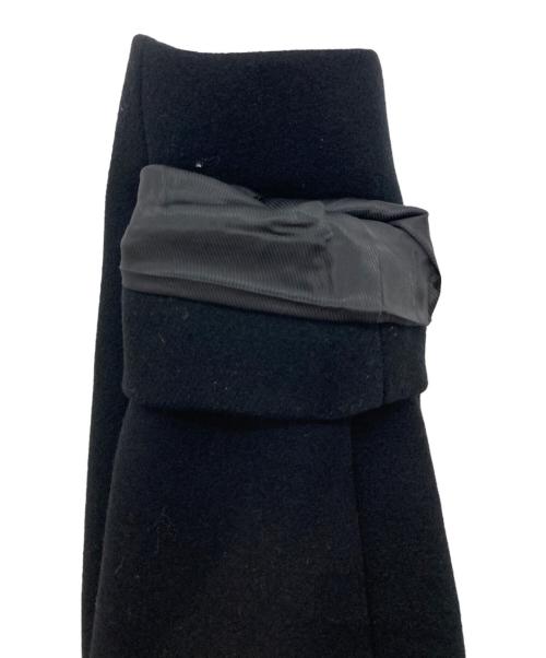 Junhashimoto（ジュンハシモト）junhashimoto (ジュンハシモト) WRAP COAT ブラック サイズ:2の古着・服飾アイテム