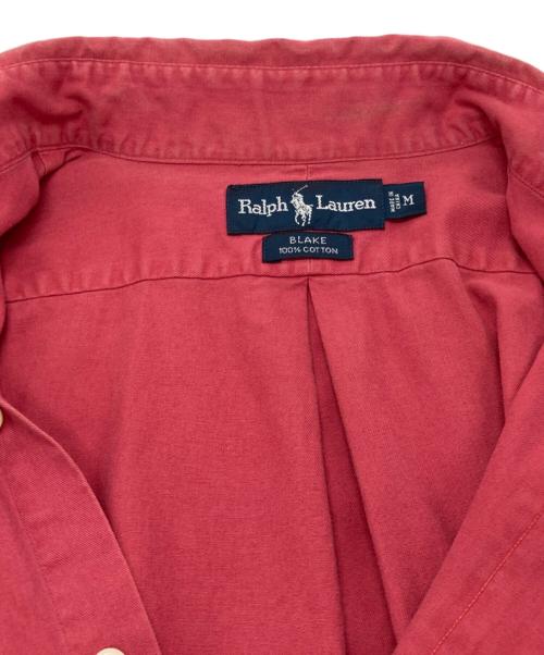 RALPH LAUREN（ラルフローレン）RALPH LAUREN (ラルフローレン) BLAKE半袖シャツ レッド サイズ:Ⅿの古着・服飾アイテム