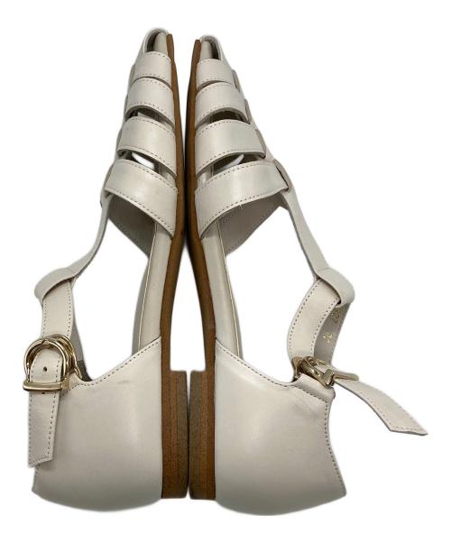 卑弥呼（ヒミコ）卑弥呼 (ヒミコ) グルカサンダル ベージュ サイズ:SIZE 22の古着・服飾アイテム