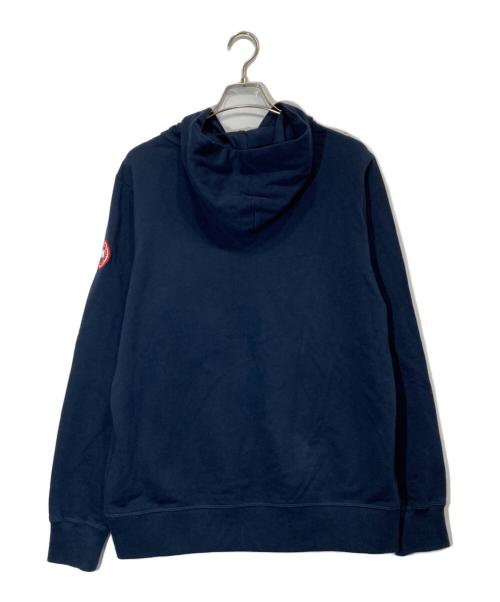 CANADA GOOSE（カナダグース）CANADA GOOSE (カナダグース) Huron Hoodie ネイビー サイズ:Lの古着・服飾アイテム