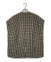 TOMORROW LAND collection (トゥモローランドコレクション) ドビーハウンドトゥース バレルジレ ブラック サイズ:SIZE 36：17000円