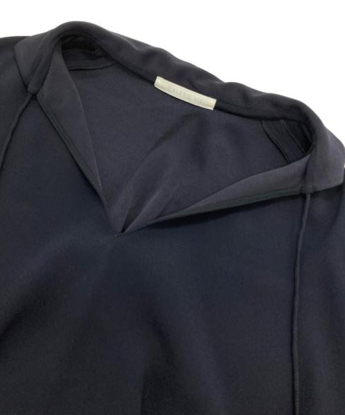 GALERIE VIE（ギャルリーヴィー）GALERIE VIE (ギャルリーヴィー) バックサテンアムンゼン カフタンプルオーバーブラウス ネイビー サイズ:SIZE Freeの古着・服飾アイテム