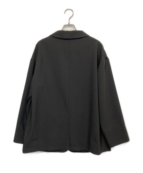kurashi&trips publishing（クラシアンドトリップス パブリッシング）KURASHI&Trips PUBLISHING (クラシアンドトリップス パブリッシング) ショールカラーのオフィスジャケットセットアップ ブラック サイズ:下記参照の古着・服飾アイテム