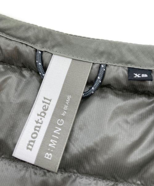 mont-bell（モンベル）mont-bell (モンベル) B:MING by BEAMS (ビーミングバイビームス) 別注スペリオダウンラウンドネックジャケット グレー サイズ:XSの古着・服飾アイテム