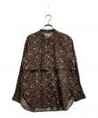 kurashi&trips publishingクラシアンドトリップス パブリッシング）の古着「暮らしに、ときめき 大人のための柄ブラウス長袖ブラウス」｜ブラウン