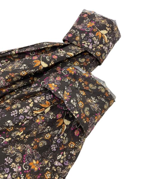 kurashi&trips publishing（クラシアンドトリップス パブリッシング）kurashi&trips publishing (クラシアンドトリップス パブリッシング) 暮らしに、ときめき 大人のための柄ブラウス長袖ブラウス ブラウン サイズ:-の古着・服飾アイテム