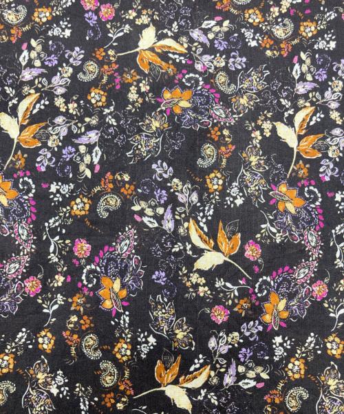 kurashi&trips publishing（クラシアンドトリップス パブリッシング）kurashi&trips publishing (クラシアンドトリップス パブリッシング) 暮らしに、ときめき 大人のための柄ブラウス長袖ブラウス ブラウン サイズ:-の古着・服飾アイテム