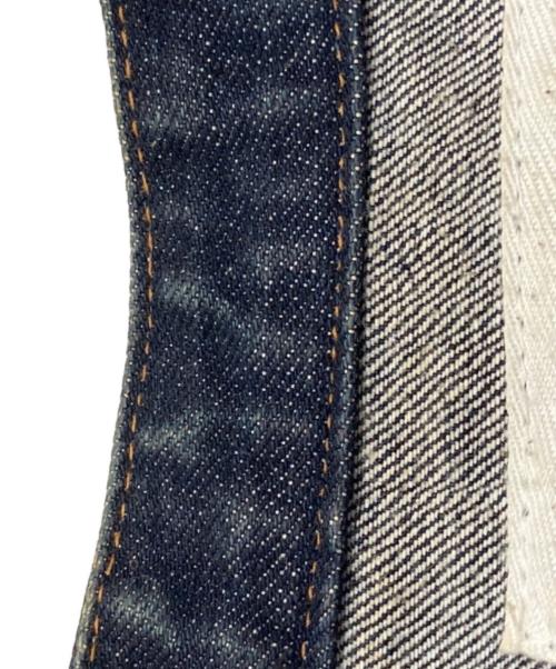 si-si-si comfort（スースースーコンフォート）si-si-si comfort (スースースーコンフォート) スタンドカラーベーシックデニムジャケット インディゴ サイズ:38の古着・服飾アイテム