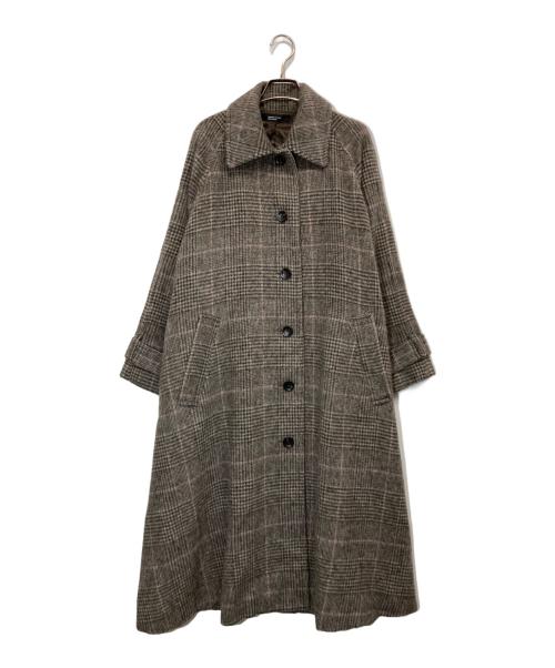 kurashi&trips publishing（クラシアンドトリップス パブリッシング）KURASHI&Trips PUBLISHING (クラシアンドトリップス パブリッシング) かろやかに揺れるウールロングコート グレー サイズ:Ⅿの古着・服飾アイテム