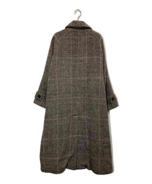 kurashi&trips publishing（クラシアンドトリップス パブリッシング）KURASHI&Trips PUBLISHING (クラシアンドトリップス パブリッシング) かろやかに揺れるウールロングコート グレー サイズ:Ⅿの古着・服飾アイテム