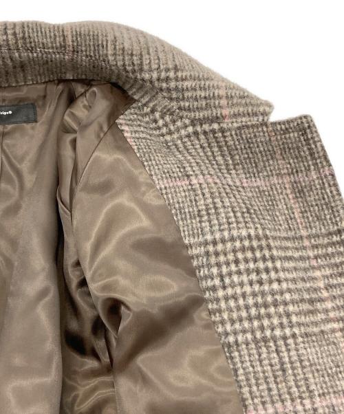 kurashi&trips publishing（クラシアンドトリップス パブリッシング）KURASHI&Trips PUBLISHING (クラシアンドトリップス パブリッシング) かろやかに揺れるウールロングコート グレー サイズ:Ⅿの古着・服飾アイテム