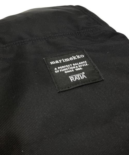 marimekko（マリメッコ）marimekko (マリメッコ) Metro バックパック ブラックの古着・服飾アイテム