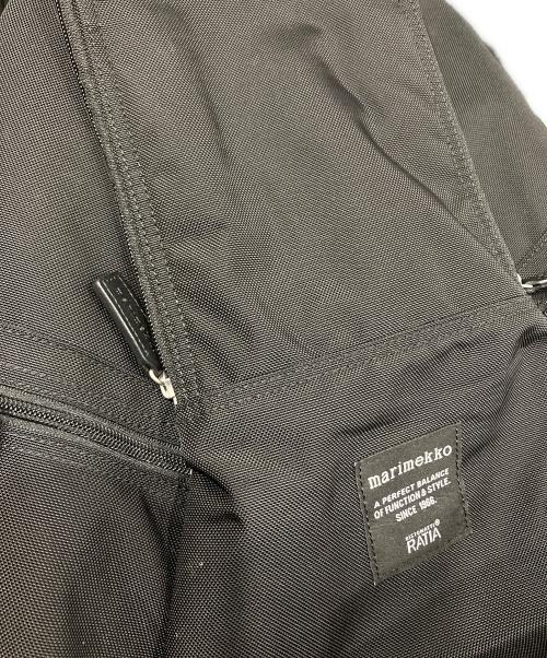 marimekko（マリメッコ）marimekko (マリメッコ) Metro バックパック ブラックの古着・服飾アイテム