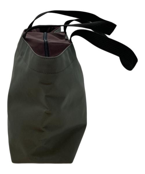 Herve Chapelier（エルベシャプリエ）Herve Chapelier (エルベシャプリエ) 1024N ナイロンスクエアショルダー グレーの古着・服飾アイテム