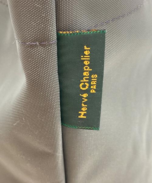 Herve Chapelier（エルベシャプリエ）Herve Chapelier (エルベシャプリエ) 1024N ナイロンスクエアショルダー グレーの古着・服飾アイテム