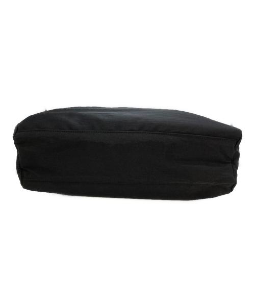 ourhome（アワホーム）OURHOME (アワホーム) レザー持ち手のトートバッグ ブラックの古着・服飾アイテム