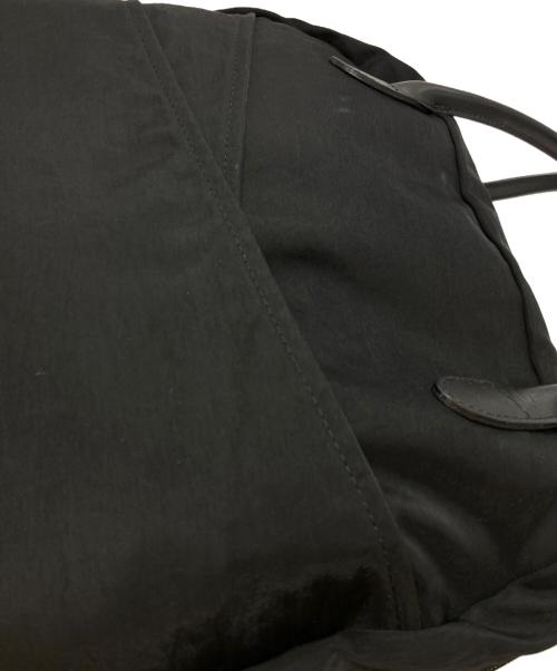 ourhome（アワホーム）OURHOME (アワホーム) レザー持ち手のトートバッグ ブラックの古着・服飾アイテム