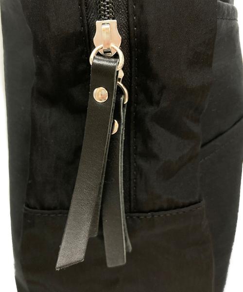 ourhome（アワホーム）OURHOME (アワホーム) レザー持ち手のトートバッグ ブラックの古着・服飾アイテム