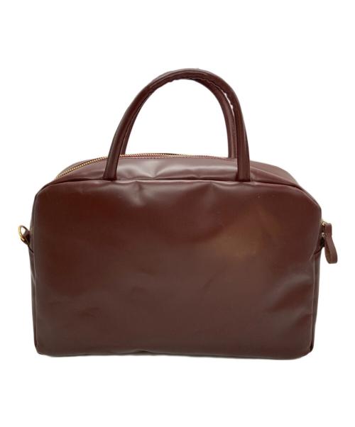 FELISSIMO（フェリシモ）FELISSIMO (フェリシモ) ファッションスタイリストと作った 職人本革のエチューデントバッグ バーガンディーの古着・服飾アイテム