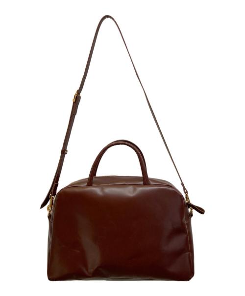 FELISSIMO（フェリシモ）FELISSIMO (フェリシモ) ファッションスタイリストと作った 職人本革のエチューデントバッグ バーガンディーの古着・服飾アイテム