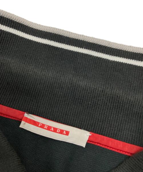 PRADA SPORTS（プラダスポーツ）PRADA SPORTS (プラダスポーツ) ポロシャツ ブラック サイズ:-の古着・服飾アイテム